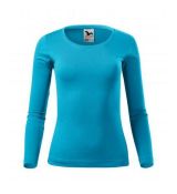 Dámské triko FIT-T long sleeve tyrkysová