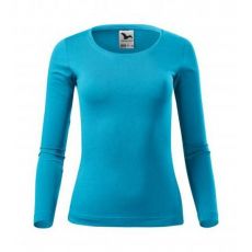 Dámské triko FIT-T long sleeve tyrkysová