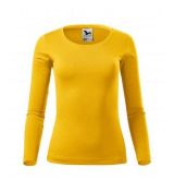 Dámské triko FIT-T long sleeve žlutá