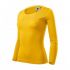 Dámské triko FIT-T long sleeve žlutá