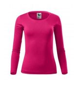 Dámské triko FIT-T long sleeve malinová