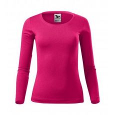 Dámské triko FIT-T long sleeve malinová