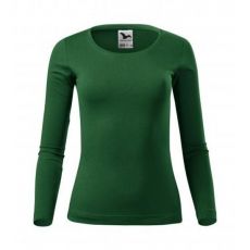 Dámské triko FIT-T long sleeve lahvově zelená