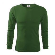 Pánské triko FIT-T long sleeve lahvově zelená