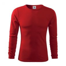 Pánské triko FIT-T long sleeve červená