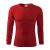 Pánské triko FIT-T long sleeve červená